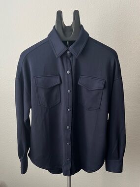 90 Degree by Reflex Softlite Scuba Morgan Shaket Size M Navy Blue NWT
